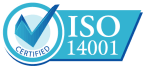 ISO 14001 environmental management certified